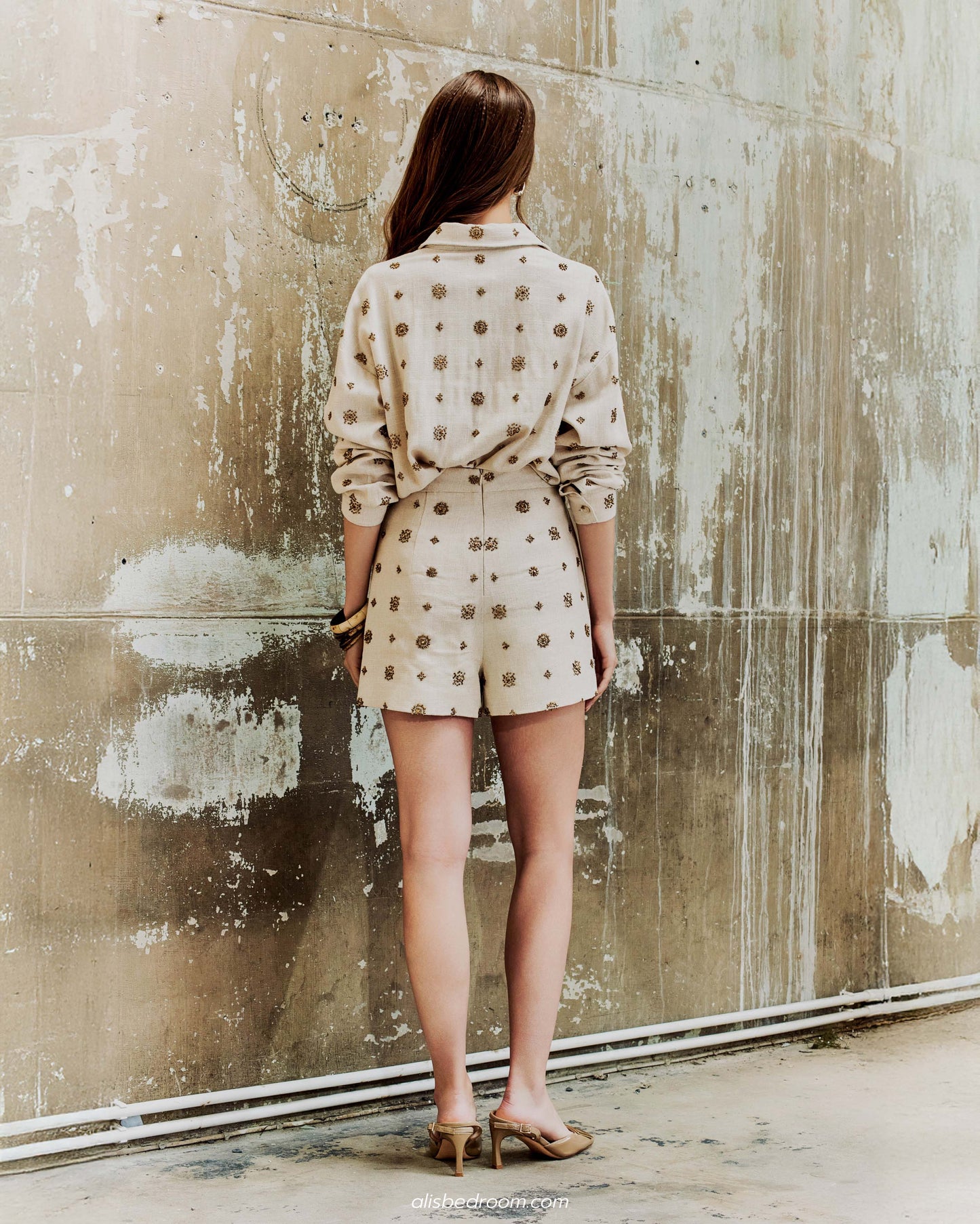 Tereza classic shirt Klára shorts