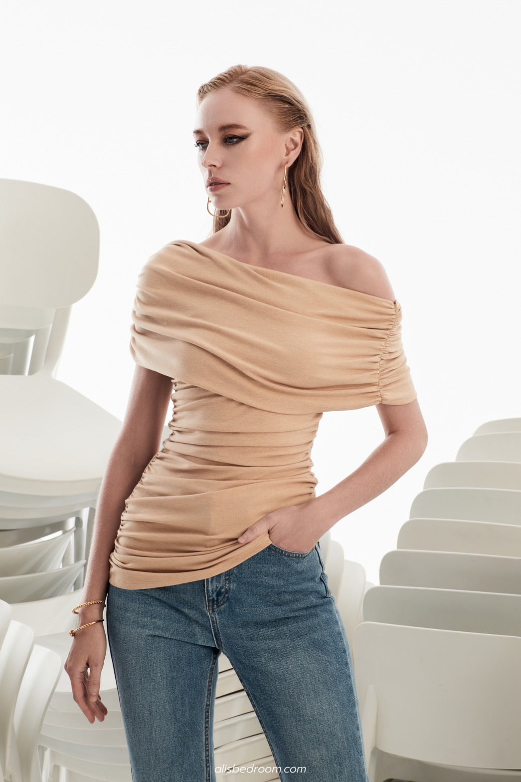 Esme off shoulder top