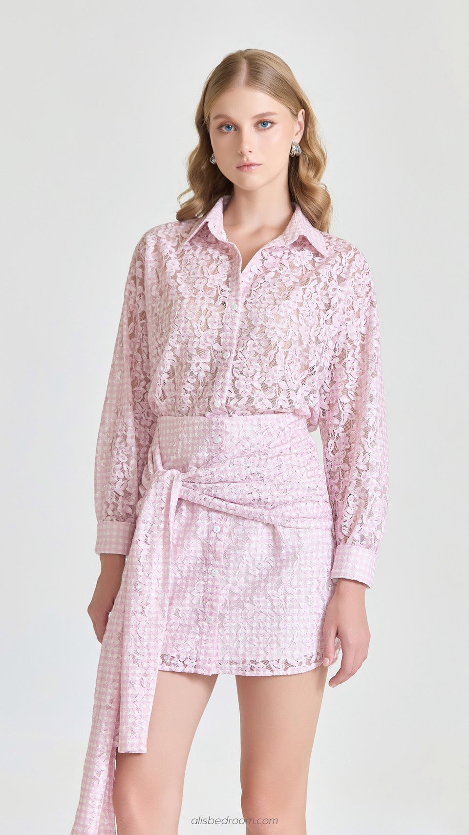 Rosé Lace Set