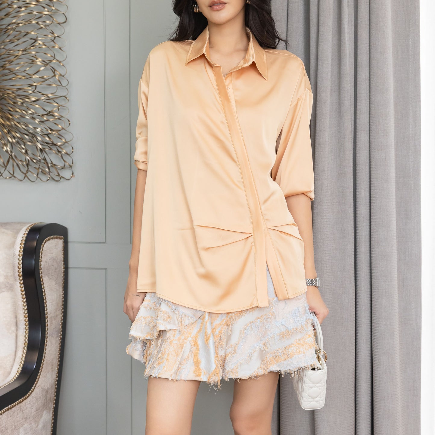 Fluid Satin Shirt