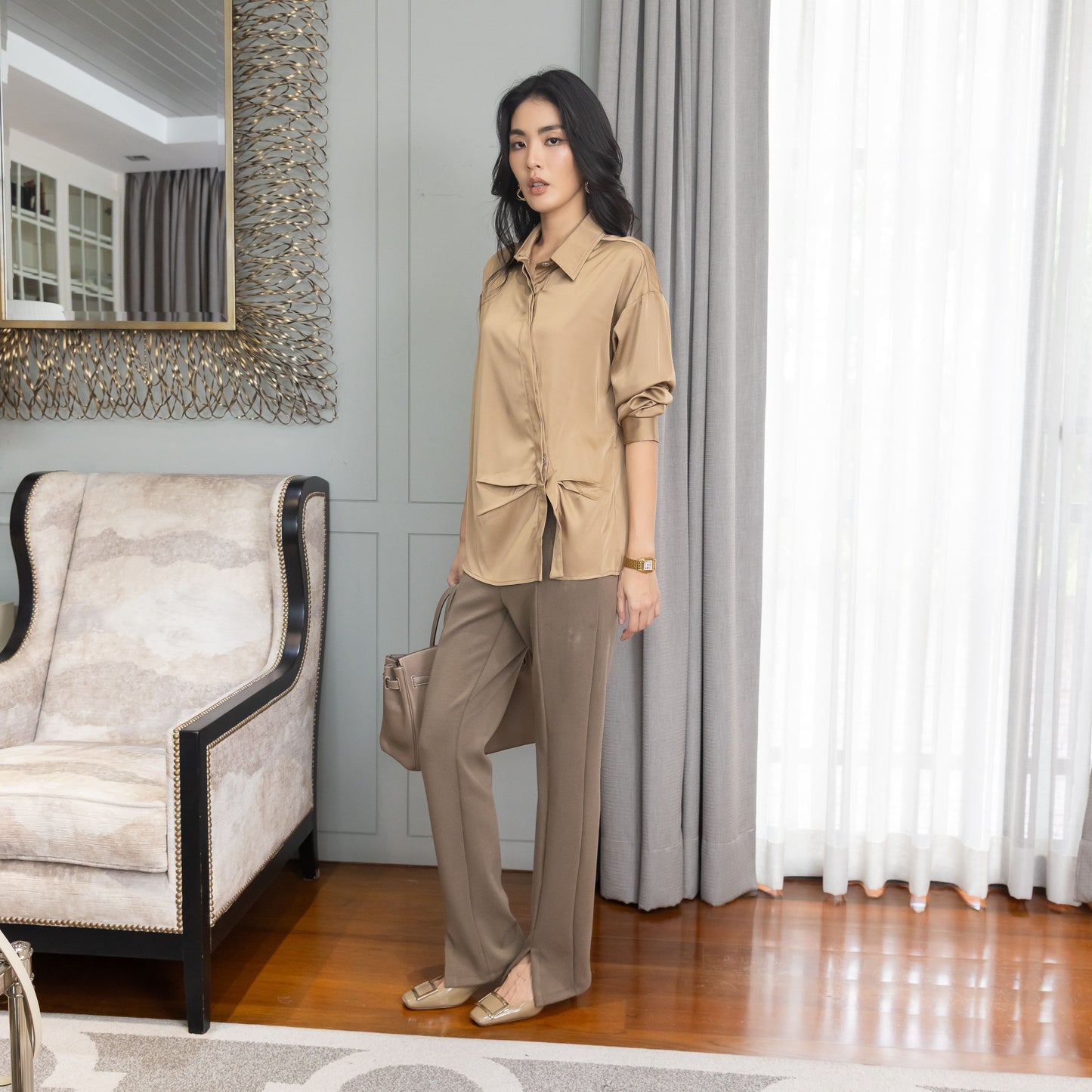 Fluid Satin Set