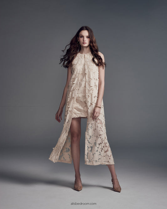 The Athena cape dress (Shipped on 18/09/2025)
