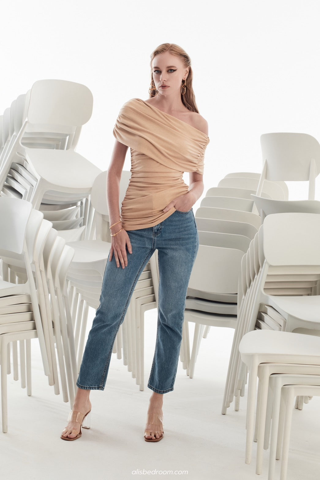 Esme off shoulder top
