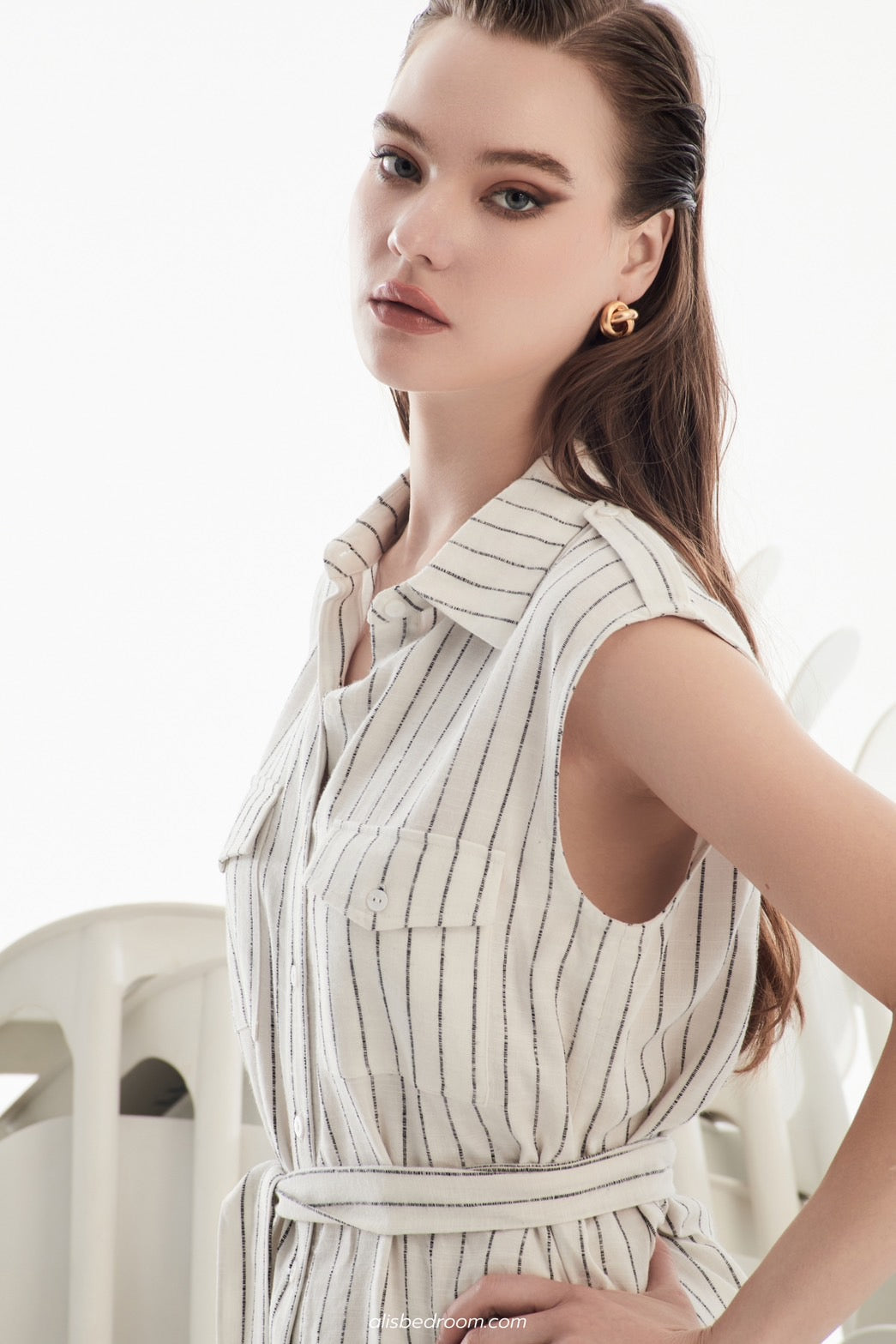 Anita bow tie Shirt Anita Micro  Shorts