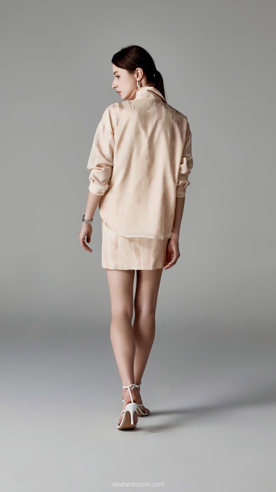 Violetta tonal shirt Violetta Mini Skirt