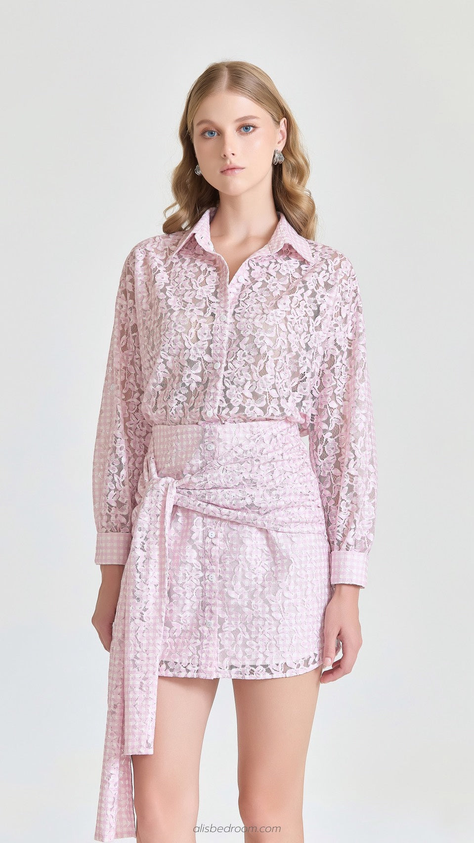 Rosé Lace Set